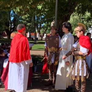 Vía Crucis en espacio abierto